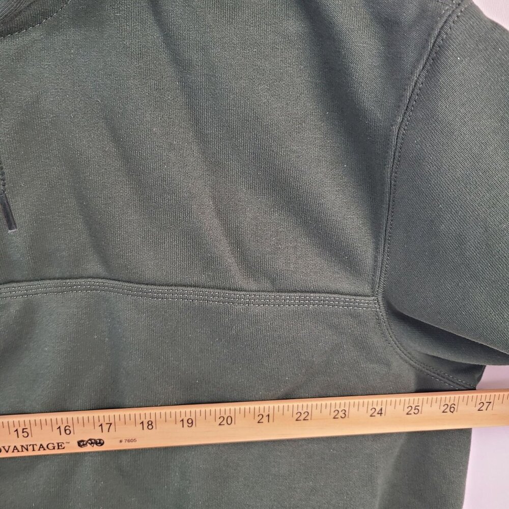 Carhartt Rain Defender Loose Fit Heavyweight Quarter-Zip Sweatshirt Green Sz XL - Picture 6 of 8